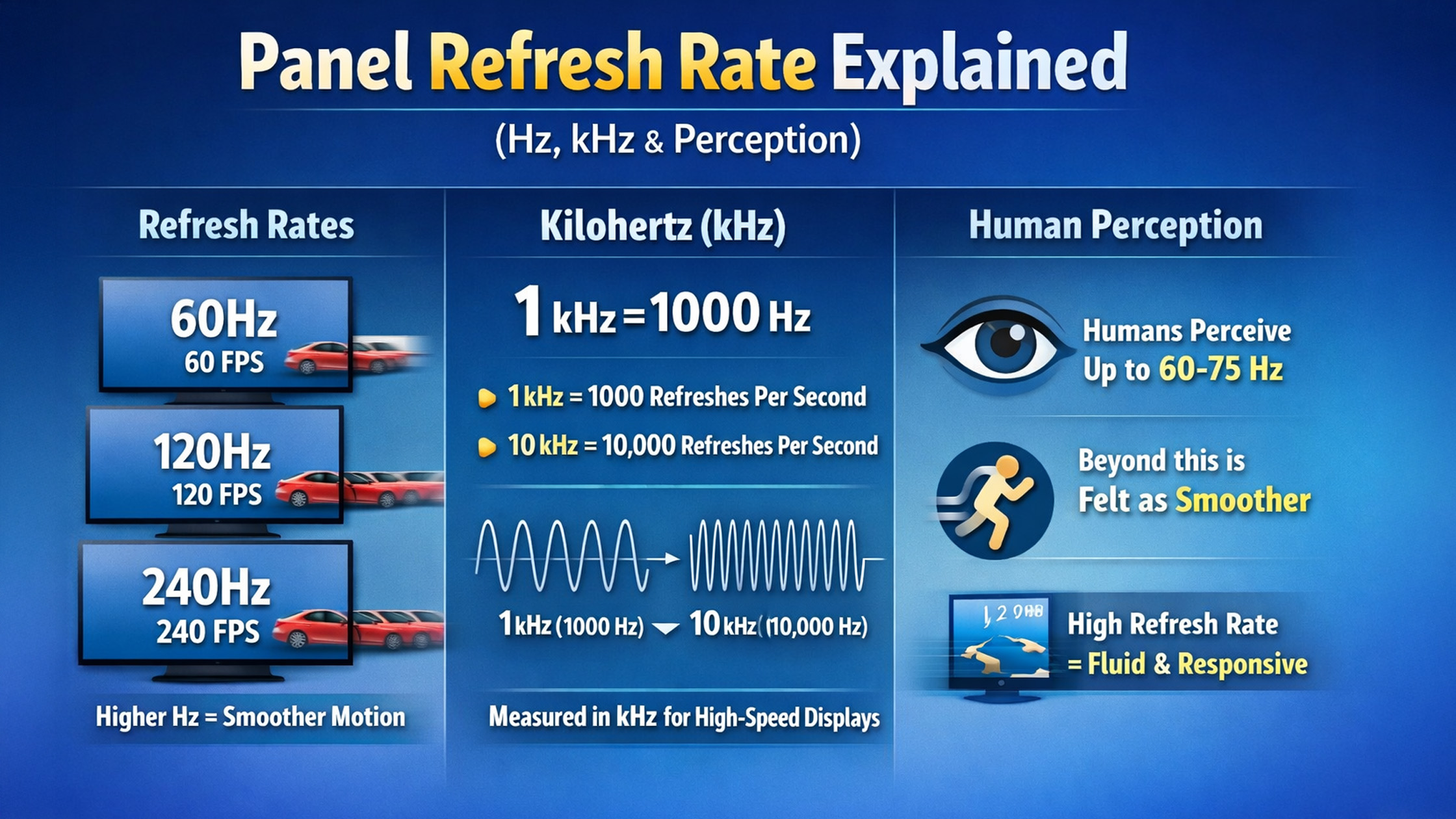 Panel Refresh Rate Explained | Smart Boards India