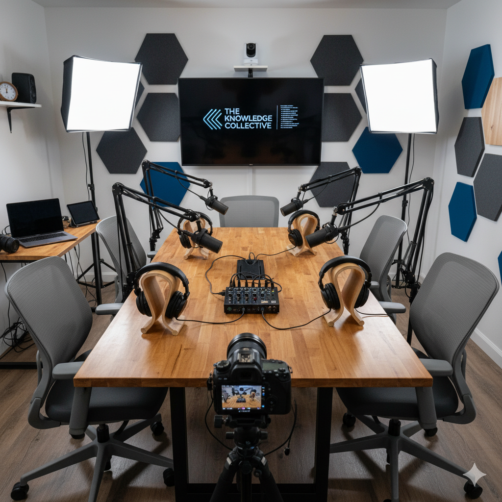 INTERMEDIATE PODCAST SETUP (2–4 Person Setup)