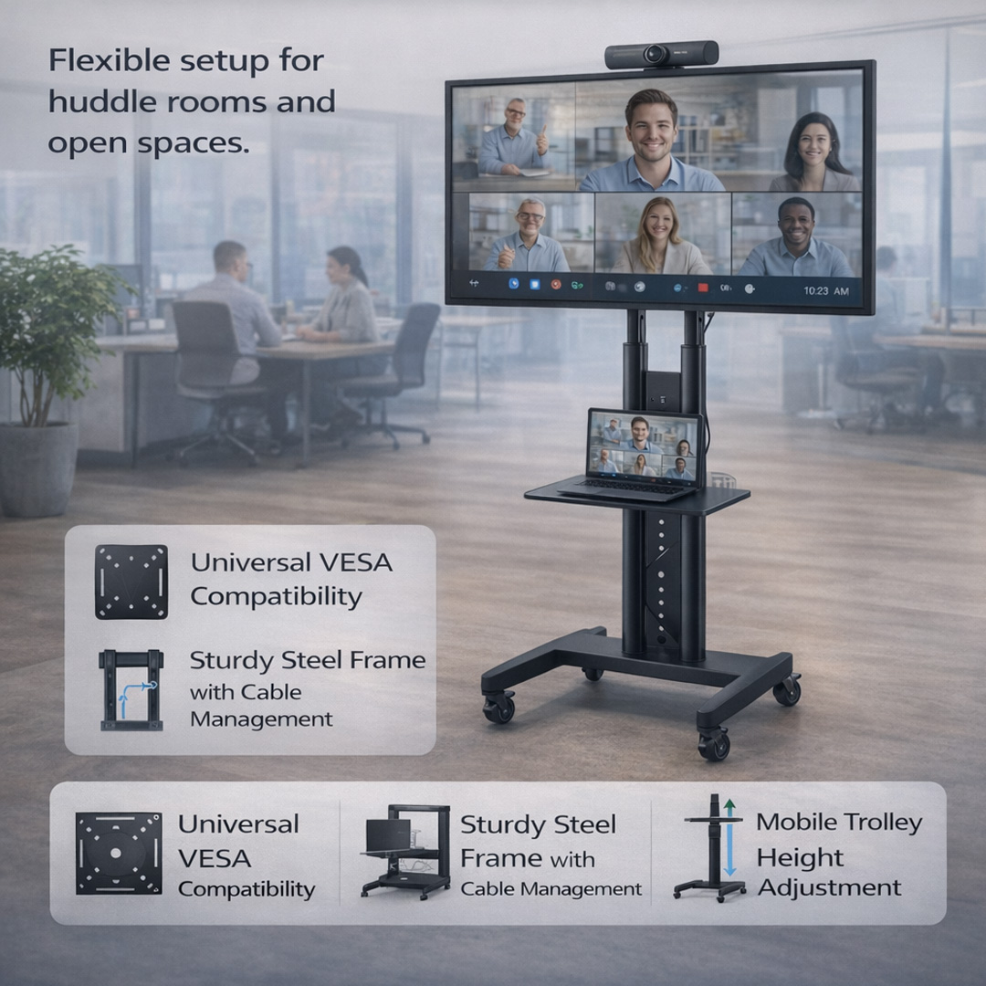 Mounting Solution (Wall Mount / Mobile Stand)