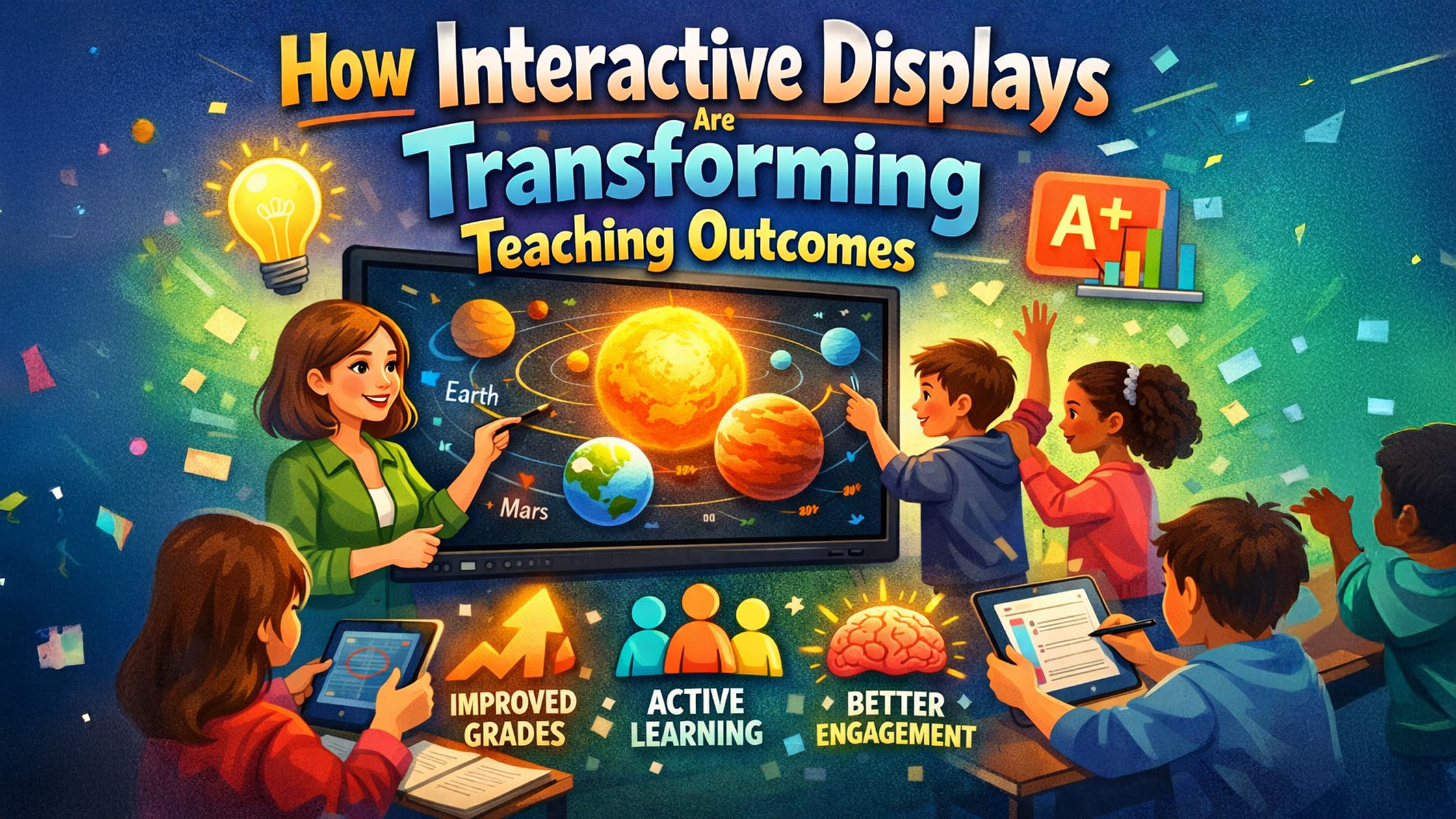 How Interactive Displays Are Transforming Teaching Outcomes | GoLive