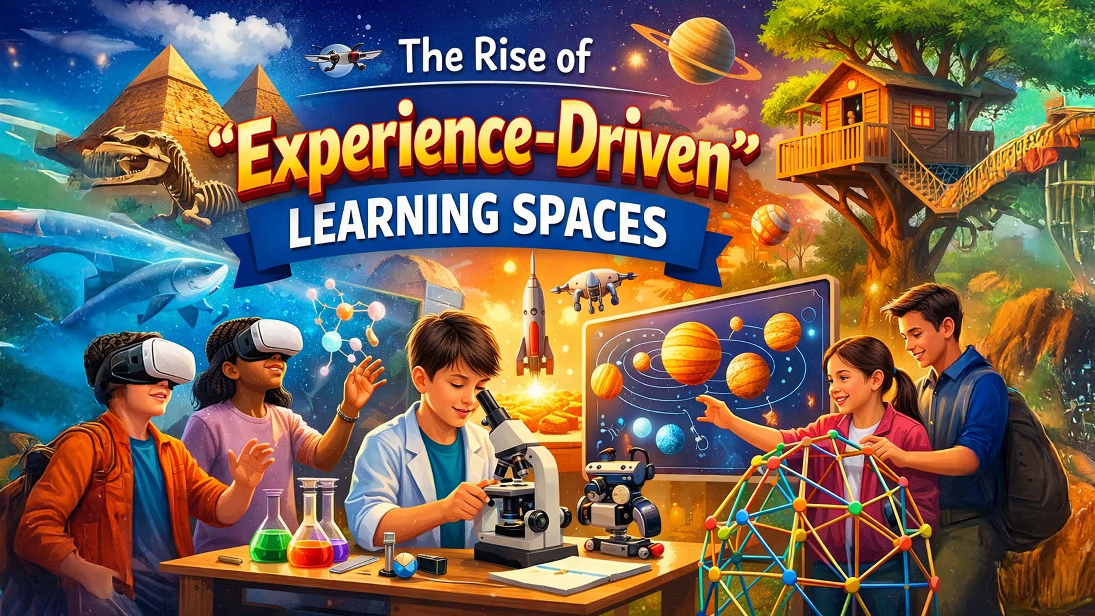 Large Learning Areas Experience-Driven Learning Spaces | GoLive eTechnologies India