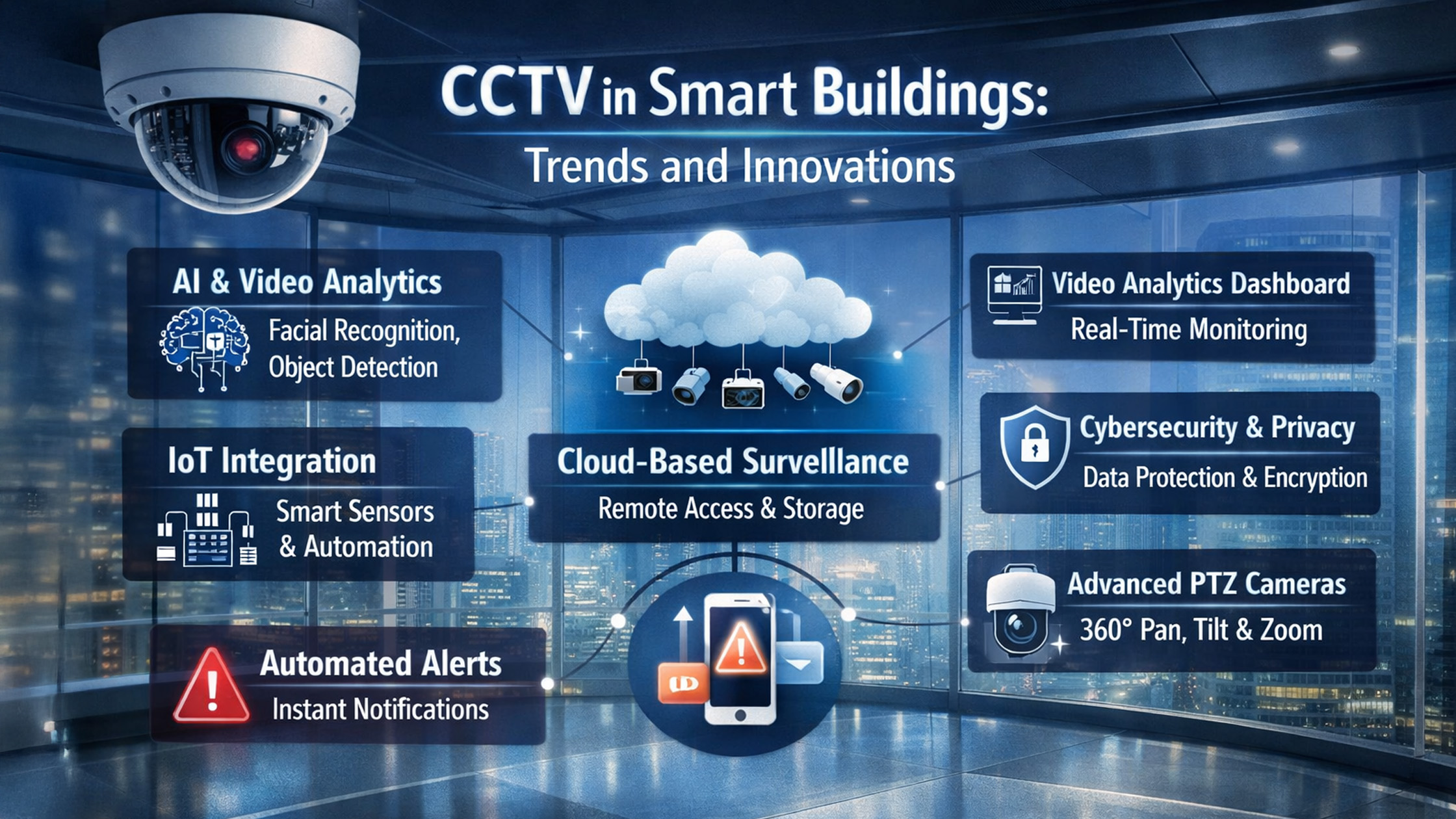 CCTV in Smart Buildings | Trends & Smart Security by GoLive