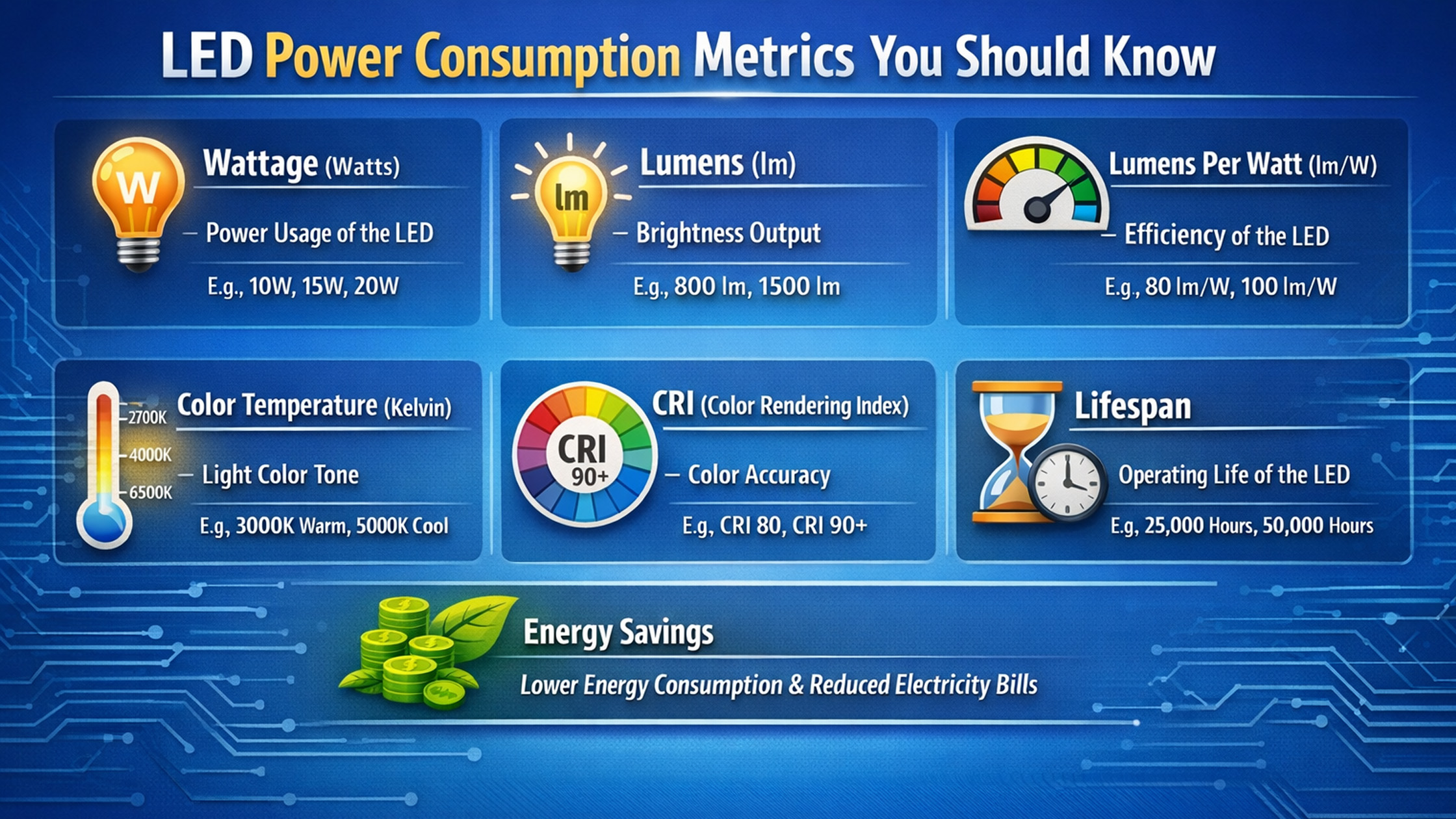 LED Power Consumption Guide for Smart Boards | GoLive