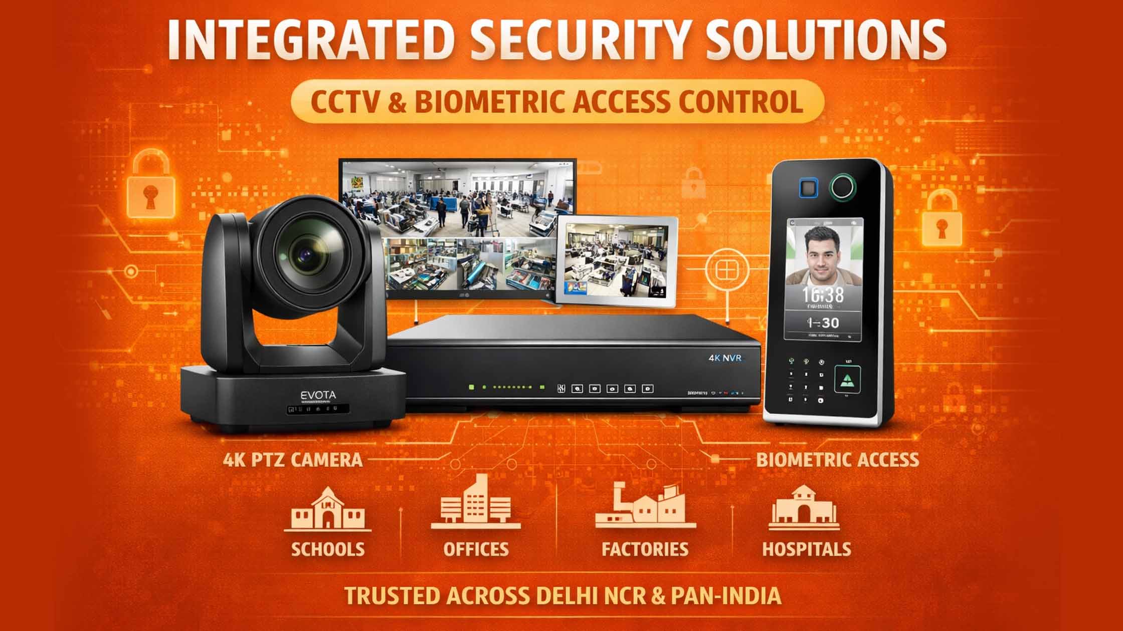 Integrating CCTV & Biometric Access Control for Maximum Security | GoLive
