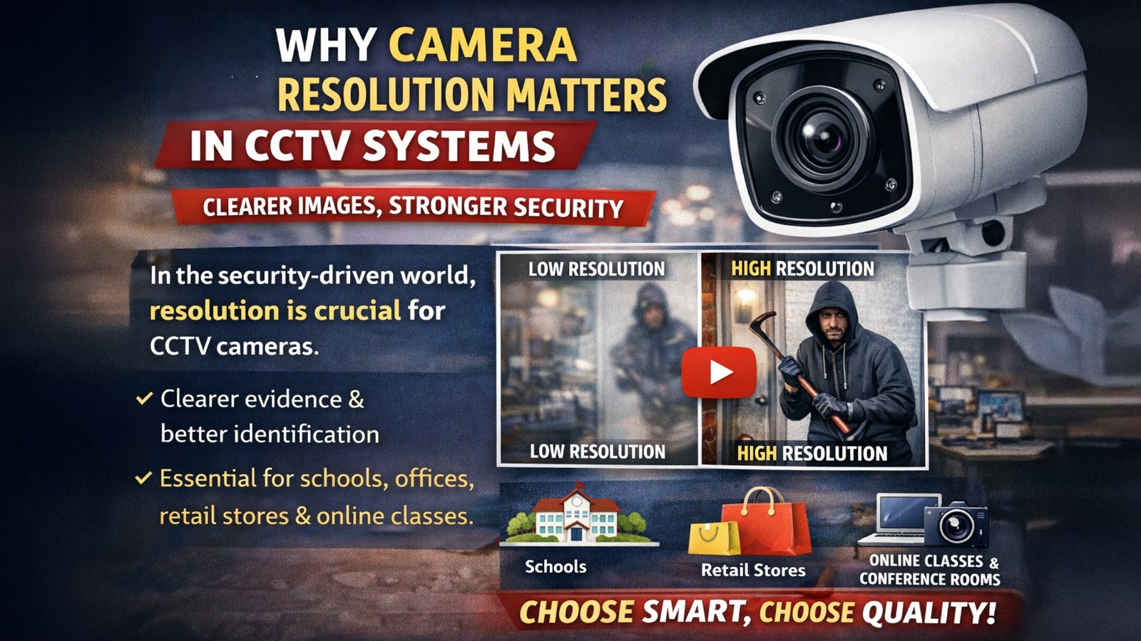Understanding Image Resolution in CCTV | GoLive eTechnologies India
