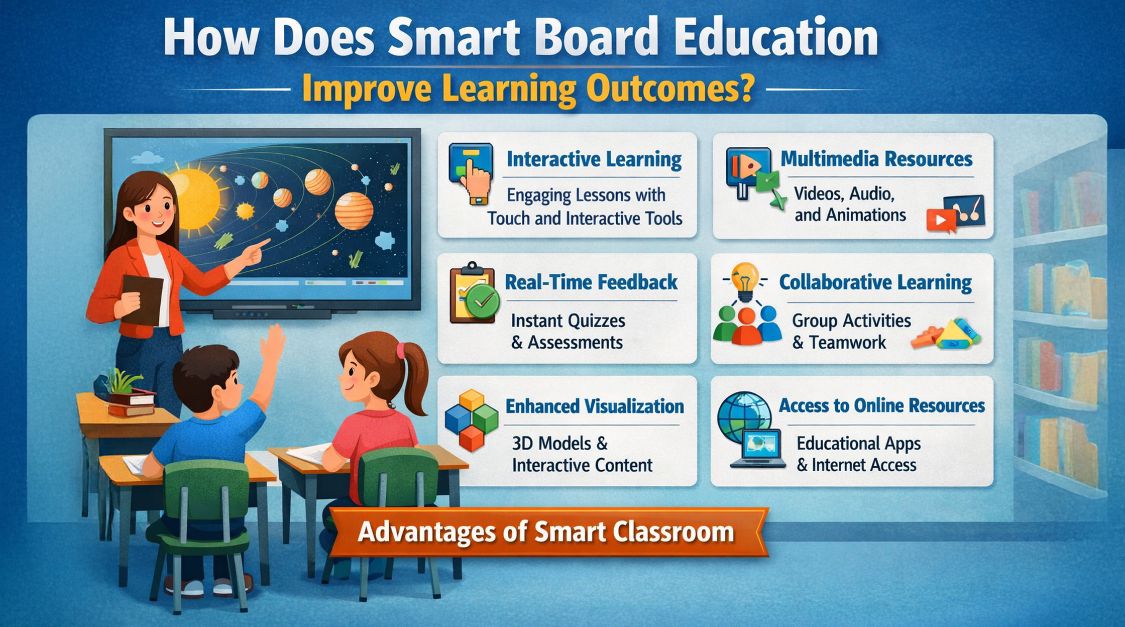 Smart Board Education: Benefits & Best Smart Classroom Solutions India