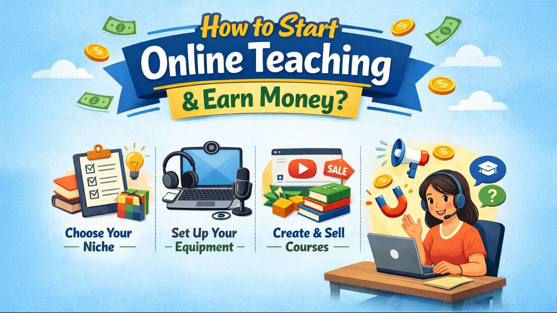 How to Start Online Teaching & Earn Money | GoLive eTechnologies India
